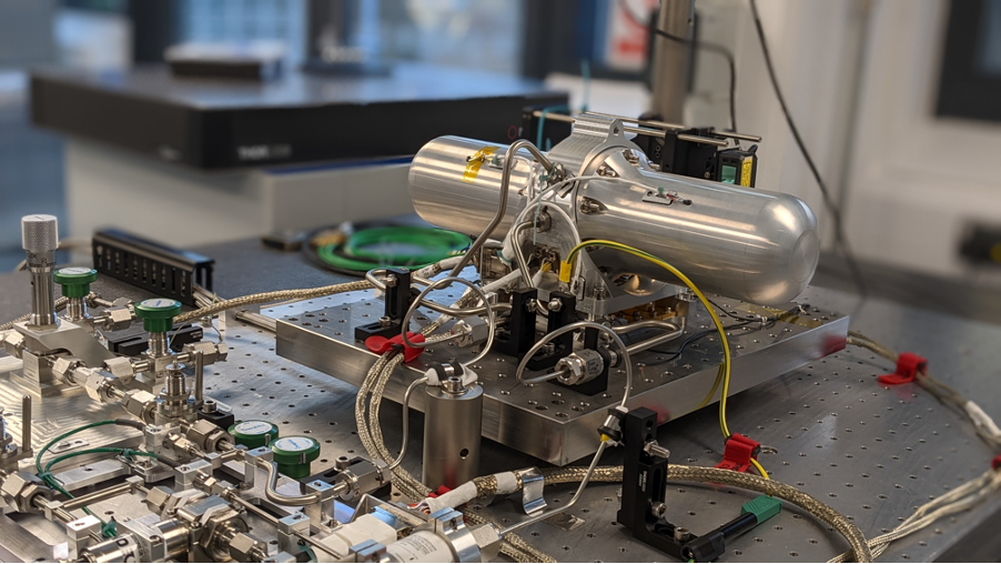 – Active cooling system (ACS) Development Model. Image credit: STFC/RAL Technology